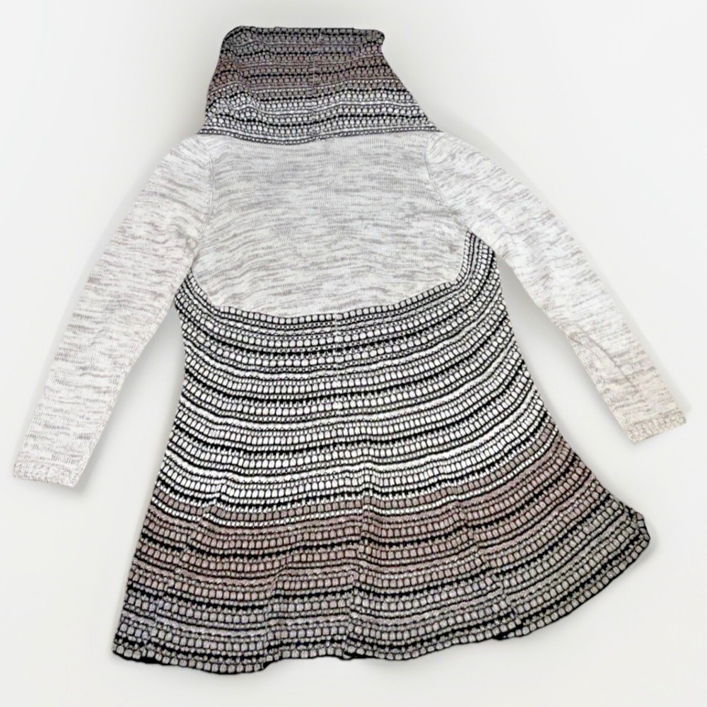Sweater Vest Open Front Knit‎ Cardigan Draped Collar Sleeveless Layering Petite - Picture 3 of 7